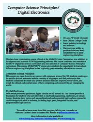 Computer Science Principles/ Digital Electronics Flier